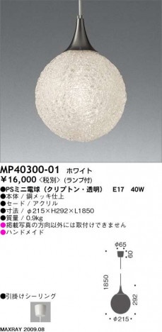 ޥå쥤 MAXRAY ڥ MP40300-01