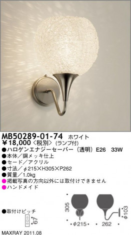 �ޥå����쥤 MAXRAY �֥饱�å� MB50289-01-74