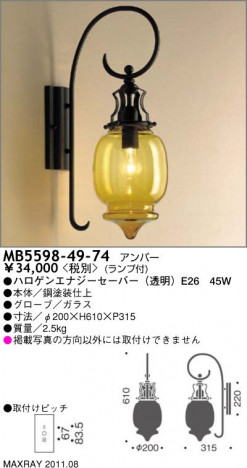 �ޥå����쥤 MAXRAY �֥饱�å� MB5598-49-74