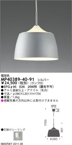 ޥå쥤 MAXRAY ڥ MP40389-40-91