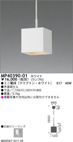 �ޥå����쥤 MAXRAY �ڥ����� MP40390-01