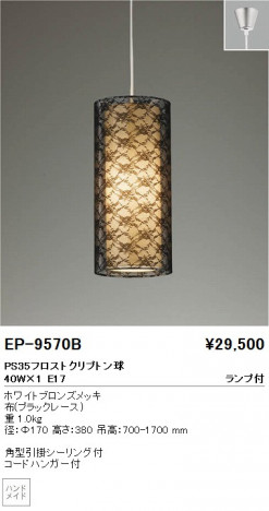 ��ƣ���� ENDO �ڥ����� EP-9570B