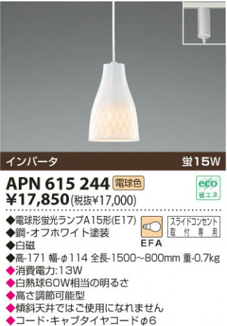 KOIZUMI APN615244 �ᥤ��̿�