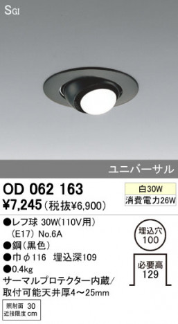 ODELIC OD062163 �ᥤ��̿�