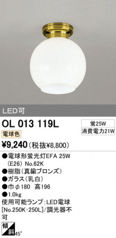 ODELIC OL013119L �ᥤ��̿�