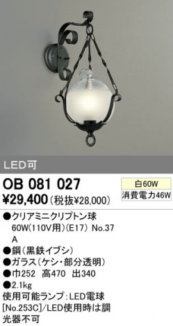 ODELIC ǥå ֥饱å OB081027 ᥤ̿