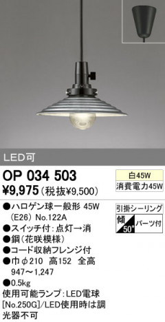 ODELIC �����ǥ�å� �ڥ����ȥ饤�� OP034503 �ᥤ��̿�