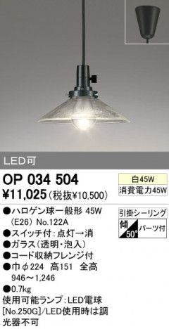 ODELIC �����ǥ�å� �ڥ����ȥ饤�� OP034504 �ᥤ��̿�