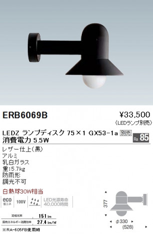 ��ƣ���� ENDO LED �����ȥɥ� ERB6069B �ᥤ��̿�