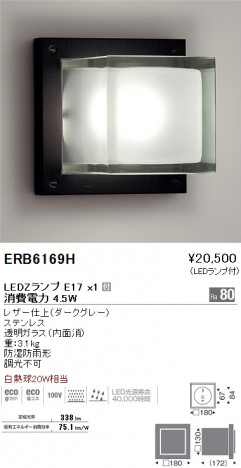 ��ƣ���� ENDO LED �����ȥɥ� ERB6169H �ᥤ��̿�