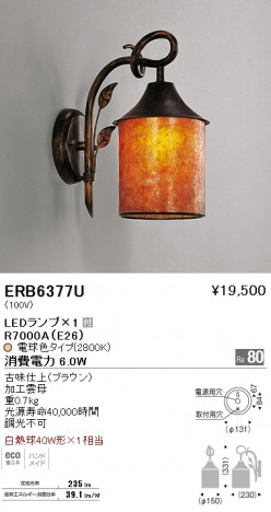 ��ƣ���� ENDO LED �֥饱�å� ERB6377U �ᥤ��̿�