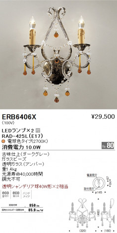 ��ƣ���� ENDO LED �֥饱�å� ERB6406X �ᥤ��̿�