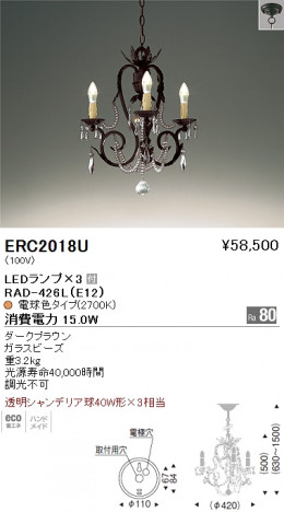 ��ƣ���� ENDO LED �����ǥꥢ ERC2018U �ᥤ��̿�