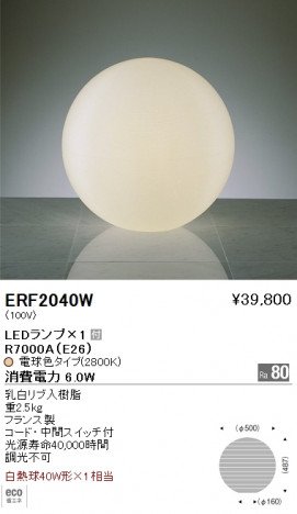 ��ƣ���� ENDO LED ������� ERF2040W �ᥤ��̿�