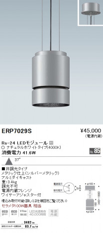 ��ƣ���� ENDO LED �ڥ����� ERP7029S �ᥤ��̿�