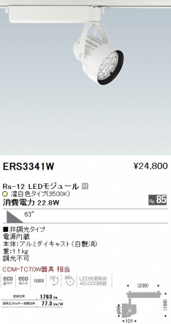 ��ƣ���� ENDO LED ���ݥåȥ饤�� ERS3341W �ᥤ��̿�