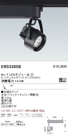 ��ƣ���� ENDO LED ���ݥåȥ饤�� ERS3385B �ᥤ��̿�
