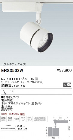 ��ƣ���� ENDO LED ���ݥåȥ饤�� ERS3503W �ᥤ��̿�