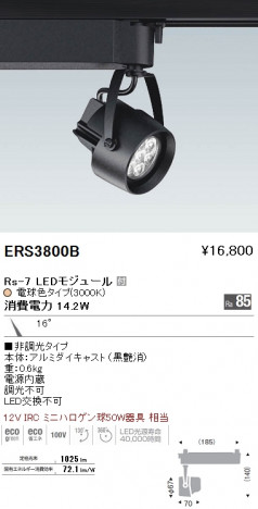��ƣ���� ENDO LED ���ݥåȥ饤�� ERS3800B �ᥤ��̿�
