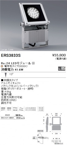 ��ƣ���� ENDO LED �����ȥɥ� ERS3833S �ᥤ��̿�