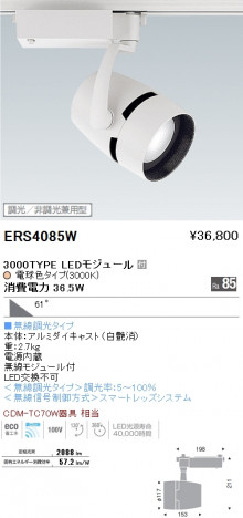 ��ƣ���� ENDO LED ���ݥåȥ饤�� ERS4085W �ᥤ��̿�