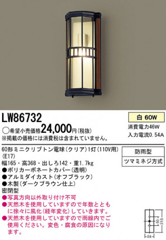 Panasonic �����ȥɥ� LW86732 �ᥤ��̿�