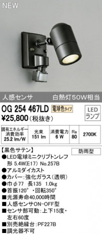 ODELIC ǥå ƥꥢ饤 OG254467LD ᥤ̿