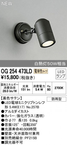 ODELIC �����ǥ�å� �������ƥꥢ�饤�� OG254473LD �ᥤ��̿�