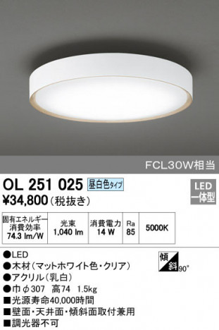 ODELIC ǥå 󥰥饤 OL251025 ᥤ̿