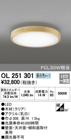 ODELIC ǥå 󥰥饤 OL251301 ᥤ̿