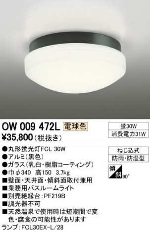 ODELIC �����ǥ�å� �������ƥꥢ�饤�� OW009472L �ᥤ��̿�