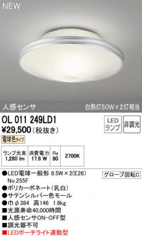 ODELIC �����ǥ�å� ����������󥰥饤�� OL011249LD1 ñ�ʲ���