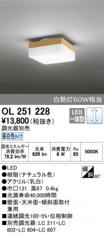 ODELIC �����ǥ�å� ����������󥰥饤�� OL251228 ñ�ʲ���