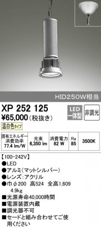 ODELIC �����ǥ�å� �ڥ����ȥ饤�� XP252125 ñ�ʲ���