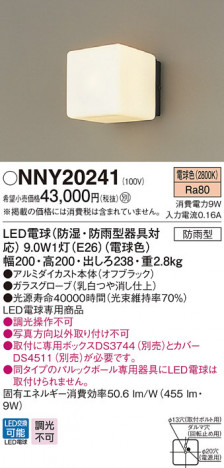 Panasonic LED �������ƥꥢ�������ȥɥ� NNY20241 �ᥤ��̿�