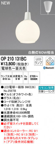 ODELIC �����ǥ�å� �ڥ����ȥ饤�� OP210131BC �ᥤ��̿�