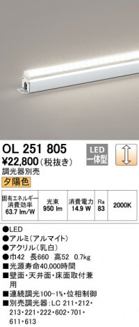 ODELIC �����ǥ�å� �����Ѵ��ܾ��� OL251805 �ᥤ��̿�