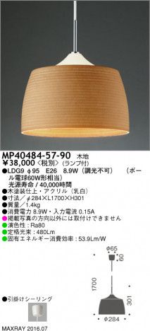 �ޥå����쥤 MAXRAY LED �ڥ����� MP40484-57-90 �ᥤ��̿�