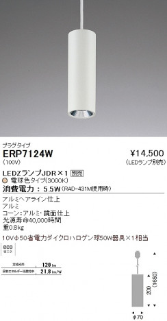 ��ƣ���� ENDO LED �ڥ����� ERP7124W �ᥤ��̿�