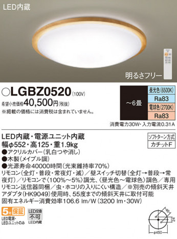 Panasonic LED ���ݥ�󥰥饤�� LGBZ0520 �ᥤ��̿�