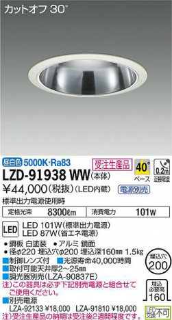ʼ̿DAIKO ŵ 饤 LZD-91938WW