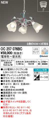 ODELIC ǥå ǥꥢ OC257076BC ᥤ̿