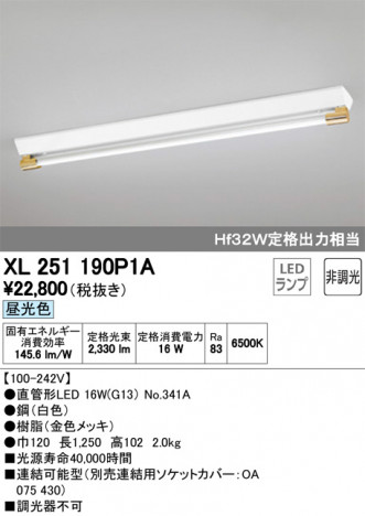 ODELIC �����ǥ�å� �١����饤�� XL251190P1A �ᥤ��̿�