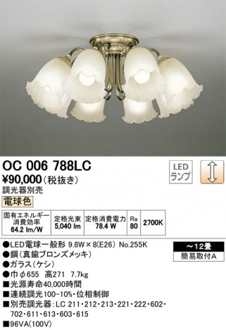 ODELIC �����ǥ�å� �����ǥꥢ OC006788LC �ᥤ��̿�