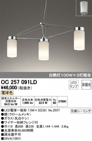 ODELIC �����ǥ�å� �����ǥꥢ OC257091LD �ᥤ��̿�