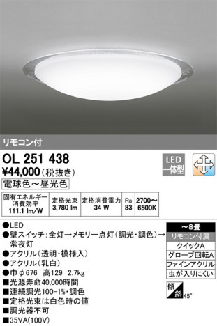 ODELIC ǥå 󥰥饤 OL251438 ᥤ̿