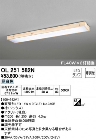 ODELIC �����ǥ�å� ������󥰥饤�� OL251582N �ᥤ��̿�