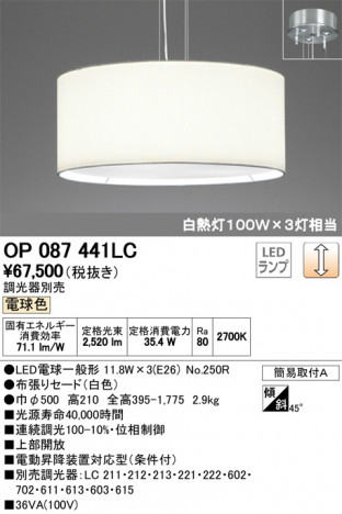 ODELIC �����ǥ�å� ��ȴ������ OP087441LC �ᥤ��̿�