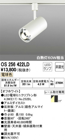 ODELIC ǥå ݥåȥ饤 OS256422LD ᥤ̿