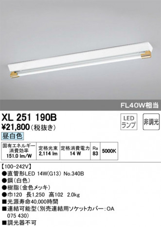 ODELIC �����ǥ�å� �١����饤�� XL251190B �ᥤ��̿�